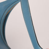 Hermès 2002 Blue Jean Gao Hobo PHW