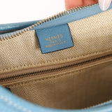 Hermès 2002 Blue Jean Gao Hobo PHW
