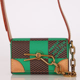 Louis Vuitton Damier Pop Green Micro Steamer Crossbody