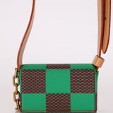 Louis Vuitton Damier Pop Green Micro Steamer Crossbody