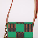 Louis Vuitton Damier Pop Green Micro Steamer Crossbody