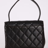 Chanel 1996 Lambskin Black Mini Kelly Bag