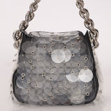 Prada Nappa Paillettes Chain Handle Bag
