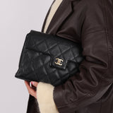 Chanel 2000 Caviar Single Flap Shoulder Bag