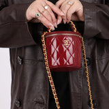 Chanel 2022 Patent Afternoon Tea Vanity Crossbody