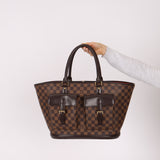 Louis Vuitton Damier Ebene Manosque and Louis Vuitton Mini Bag