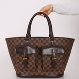 Louis Vuitton Damier Ebene Manosque and Louis Vuitton Mini Bag