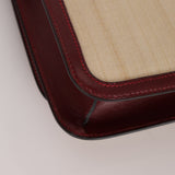 Rare Hermès 1980 Boxcalf & Crinoline Sologne Shoulder Bag GHW