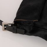 Fendi Leather Trimmed Ponyhair Baguette