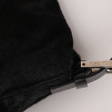 Fendi Leather Trimmed Ponyhair Baguette