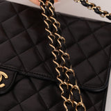 Chanel Lambskin Turnlock Single Half Flap 24K GP