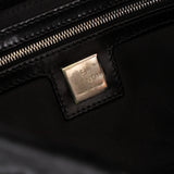 Fendi Leather Trimmed Ponyhair Baguette
