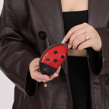 Gucci Micro Guccissima Ladybug Coin Pouch