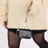 Fendi Leather Nano F Clutch