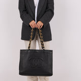 Chanel Calfskin Chunky Chain Tote