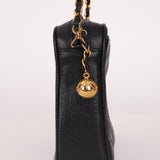 Chanel 1994 Vintage Caviar Triple Timeless Camera Bag