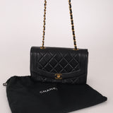 Chanel Vintage 1991 Lambskin Small Diana