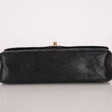 Chanel 2008 Classic Caviar Medium Double Flap Bag 24K GP
