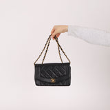 Chanel Vintage 1991 Lambskin Small Diana