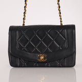 Chanel Vintage 1991 Lambskin Small Diana