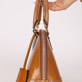 Louis Vuitton Rose Velours Vernis Alma BB