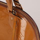 Louis Vuitton Rose Velours Vernis Alma BB
