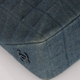Chanel 1997 Denim Chocolate Bar Tote