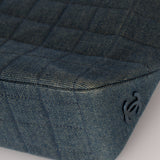 Chanel 1997 Denim Chocolate Bar Tote