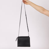 The Row Black Smooth Calfskin Nu Twin