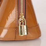 Louis Vuitton Rose Velours Vernis Alma BB