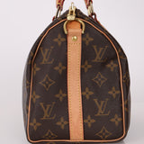 Louis Vuitton Monogram Speedy Bandouliere 25