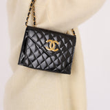 Chanel 1986 Patent XL Logo Envelope Flap