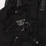 Prada Bijoux Teddy Bear Tessuto Frame Handle Bag