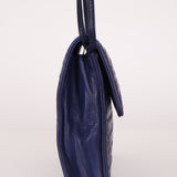 Bottega Veneta Intrecciato Blue Crossbody