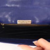 Bottega Veneta Intrecciato Blue Crossbody