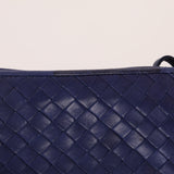 Bottega Veneta Intrecciato Blue Crossbody