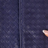 Bottega Veneta Intrecciato Blue Crossbody
