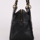 Chanel 2004 Caviar Timeless Zip Chain Tote