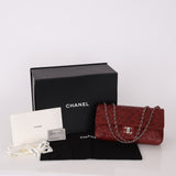 Limited Edition Chanel 2011 Calfskin Large Lucky Charms Embossed Flap Bag