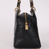 Chanel 2004 Caviar Timeless Zip Chain Tote