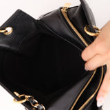 Chanel 2004 Caviar Timeless Zip Chain Tote