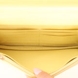 Chanel 2020 Butter Yellow Denim Coco Wallet On Chain