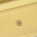 Chanel 2020 Butter Yellow Denim Coco Wallet On Chain