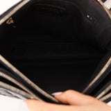 Chanel 2014 Patent Double Zip Camera Bag