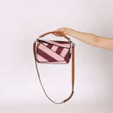 Loewe Calfskin Rugby Striped Small Puzzle