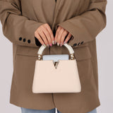 Limited Edition Louis Vuitton Mini Capucines Flower Chain Bag