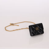 Chanel 2021 Lambskin Enamel Belt Bag