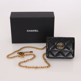 Chanel 2021 Lambskin Enamel Belt Bag