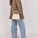 Limited Edition Louis Vuitton Mini Capucines Flower Chain Bag