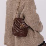 Chanel 1991 Caviar Chevron Crossbody